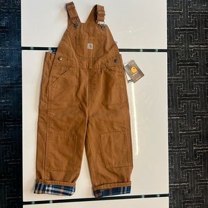 NWT TODDLER CARHARTT OVERALLS 3T
